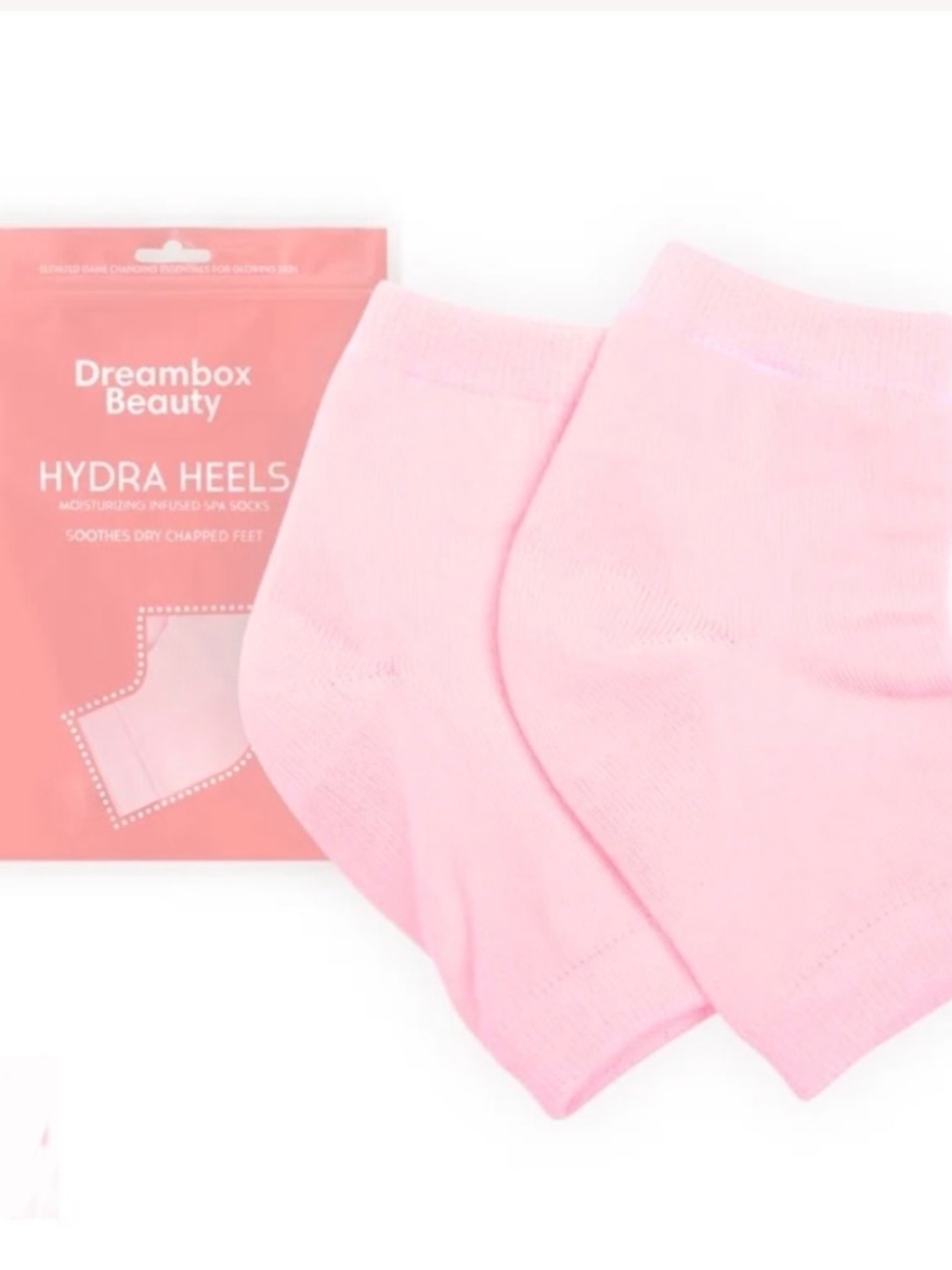 Dreambox Beauty Moisturizing Spa Socks | Hydrating Gel Socks for Dry Feet